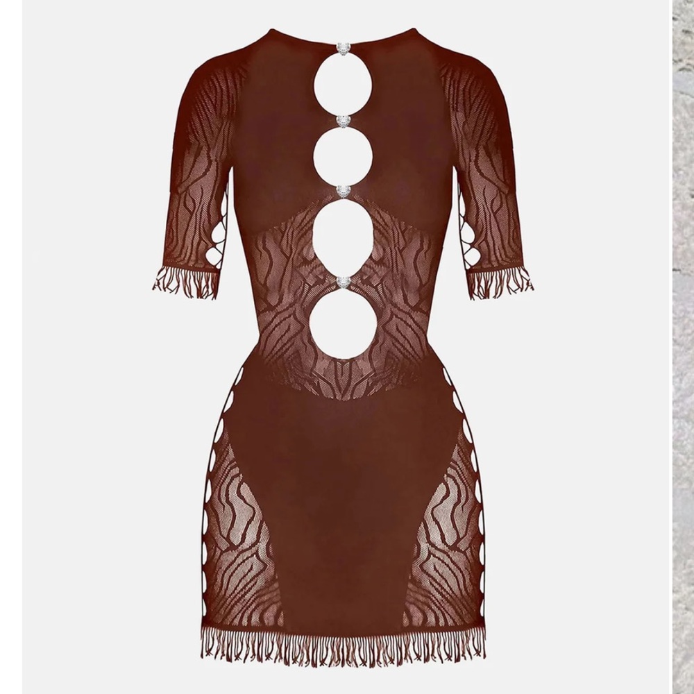 - Poster girl NEW dress is brown